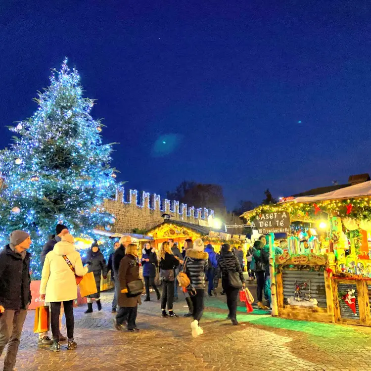 Christmas market in Trento Italy