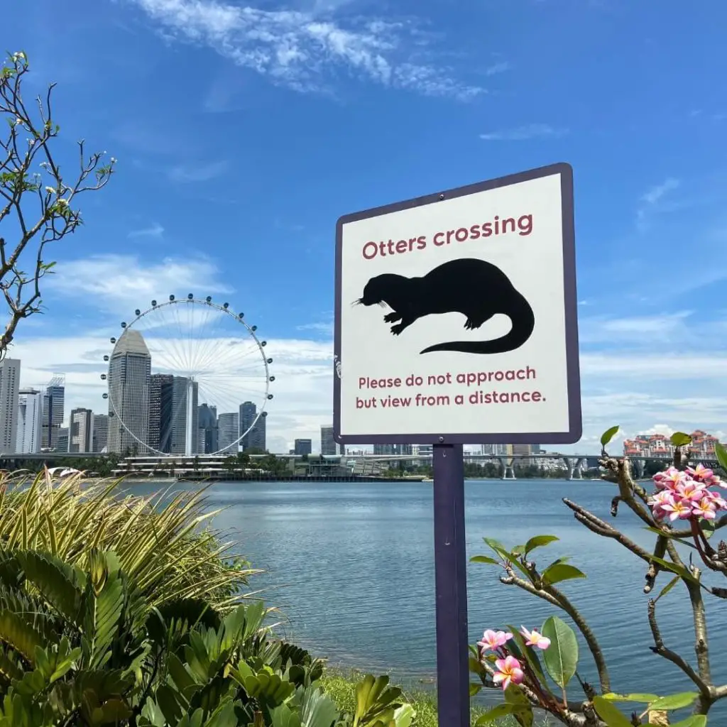 Otters sign