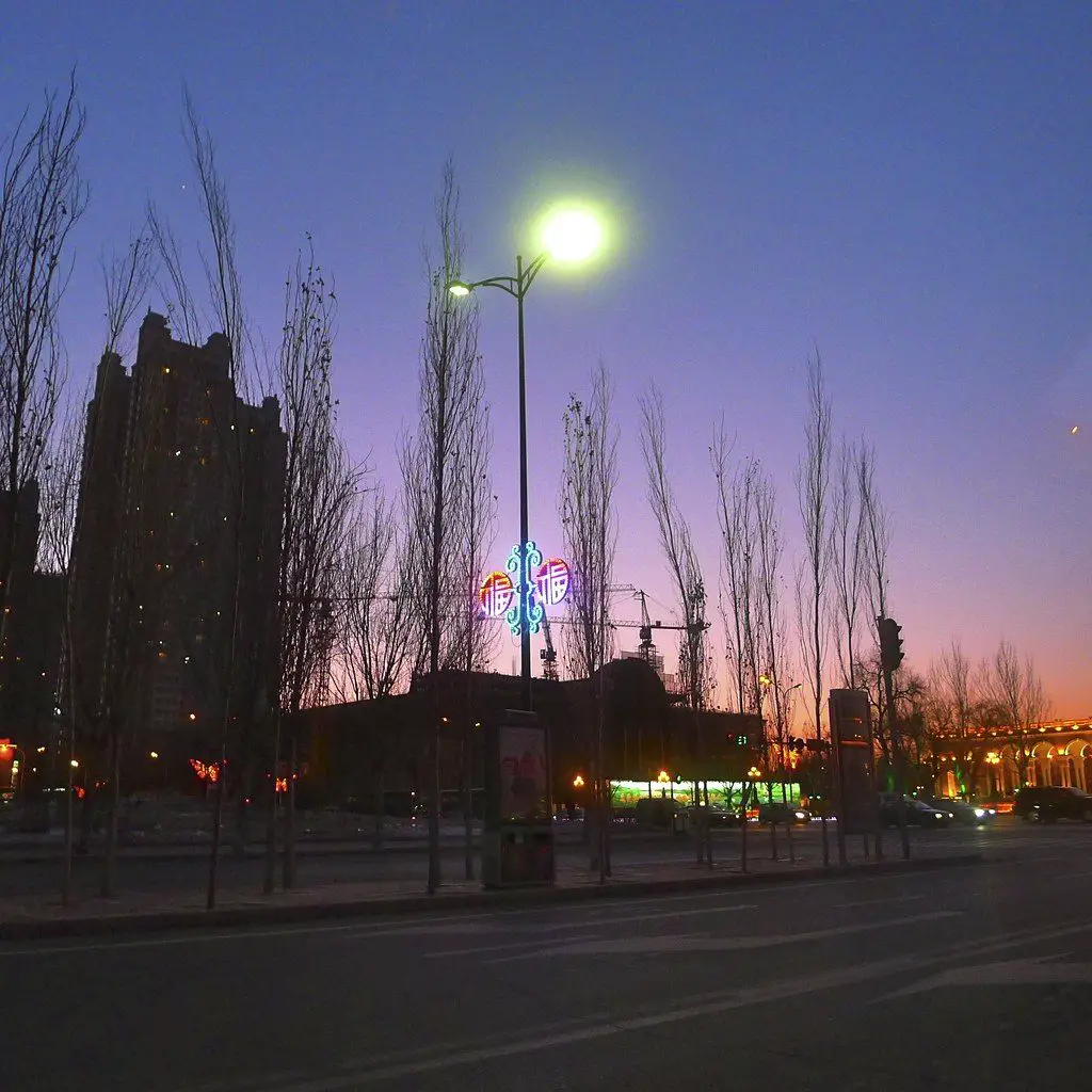 Sunsetting in Harbin